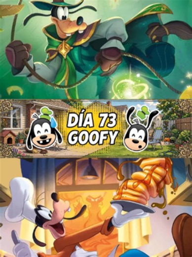 Día 73 - Goofy - Curiosidades del Canon de Walt Disney Animation Studios Desde ser uno de los amigos más antiguos de Mickey Mouse hasta convertirse en uno de los personajes más queridos de Disney, Goofy ha demostrado que no necesita ser perfecto para hacer reír y alegrar a quienes lo rodean. Con su personalidad despistada, su enorme corazón y su característica forma de enfrentarse a cada situación, Goofy se ha convertido en un personaje único que, a pesar de sus tropiezos, siempre encuentra la m