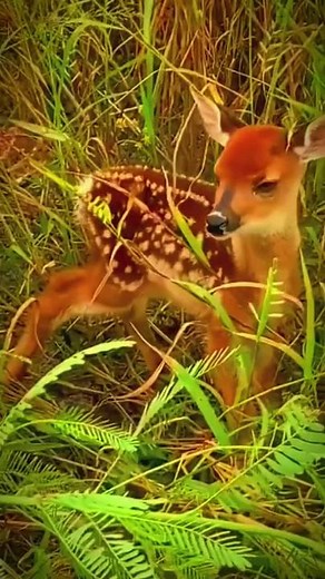 Discovering a Young Fawn in Nature's Embrace