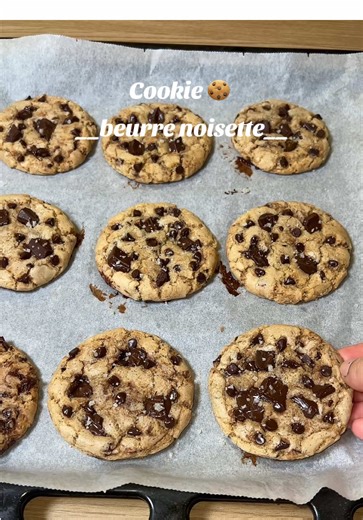 Recette de Cookies Beurre Noisette Facile