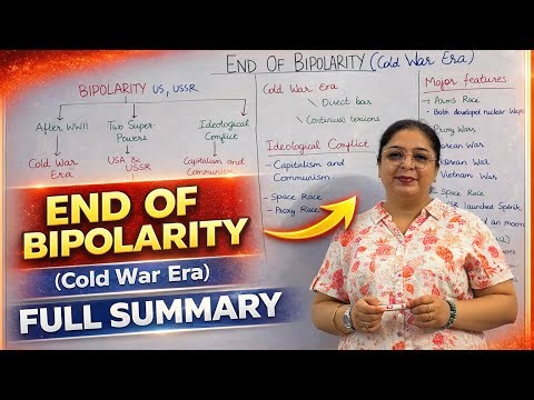 End of Bipolarity (1991) | Complete Summary + Important Points