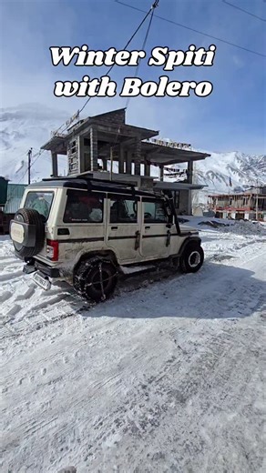 Frahim | Winter Spiti with bolero @mahindra.bolero.official @mahindra_auto please basic features to do gadi me #mahindra #anandmahindra #bolero... | Instagram