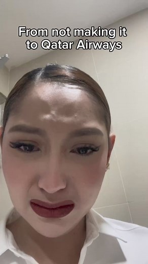 1.3M views · 10K reactions | From not making to Qatar Airways to graduating Philippine Airlines as Class Salutatorian. Redirection not rejection. By Franchesca Taruc “you are never denied, only redirected” - Catriona Gray #fbreels #fbreelsvideo #FBVIDEO #dreams #cabincrew #flightattendant #fbreelsfypシ゚viralシ #PhilippineAirlines #qatarairways | Future Flight Attendant Dream to Travel by Joanna April Aspiring Cabin Crew | Facebook