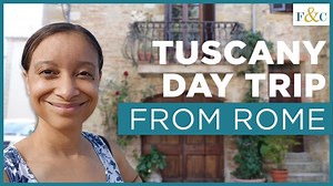 Tuscany Day Trip from Rome! | Castles, Wine, Organic Farm Lunch, & Small Towns | Frolic & Courage - Italian Food