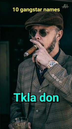 10 amezing gangster names #names