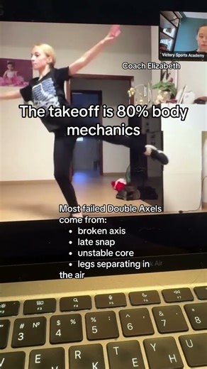 That’s why elite programs always introduce Double Axel off-ice first.