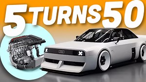 Audi's Inline-Five Engine Is 50 Years Old And Still Weird - The Autopian