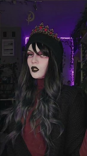 🖤💜 Octavia 💜🖤 #cosplay #facepaint #helluvaboss #helluvabosscosplay #octavia #goetia #hellaverse