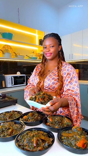 How to cook Nigeria vegetables soup using Ugu leaf | Lady B Kitchen & Lifestyle