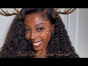 Easy Deer Makeup Tutorial