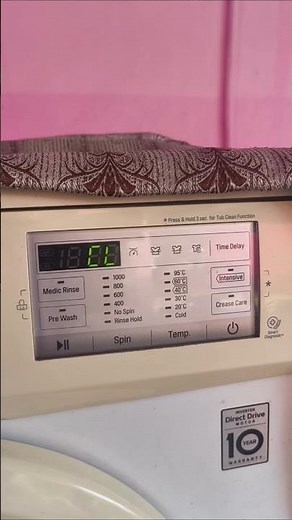 CL error in lg front load washing machine not warking #lg #error #washing #repair #like #shorts
