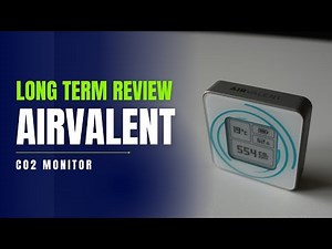 Long Term Test - AirValent indoor air quality CO2 Monitor