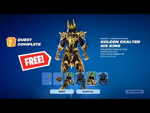 How to Unlock Golden Exalted Ice King Super Style | Fortnite Chapter 7 Season 2: Showdown