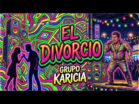 Vico y su Grupo Karicia - El Divorcio (Karaoke Completo) 🎤💔🔥 | Chicha Peruana