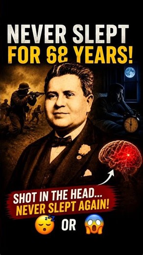 He Never Slept for 68 Years… 😳 (Real Story Explained)