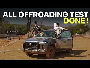 MG Majestor 2026 4x4 Off-Road Drive Test | Extreme Off-Roading, Mud & Climb Test | First Drive