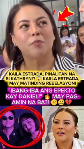 KAILA ESTRADA, MAY EPEKTO KAY DANIEL?! 😱 KARLA ESTRADA, NAGSALITA NA!🔥🤐 #DanielPadilla #KailaEstrada