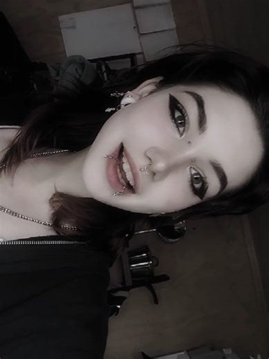 love how makeup makes people finally want to listen to me 🙄 #makeup #peircings #bpd #mentalhealth #recovery #music #FUCKTHESYSTEM #ftp