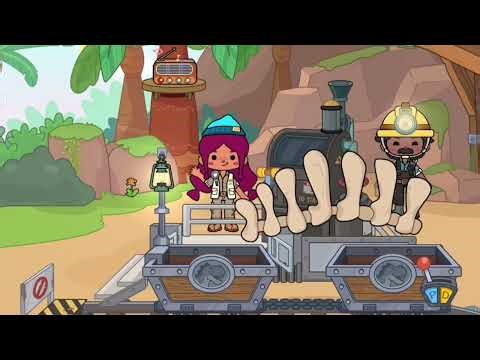 How I met my alien boyfriend 🥰 | Aha World | Dino Land