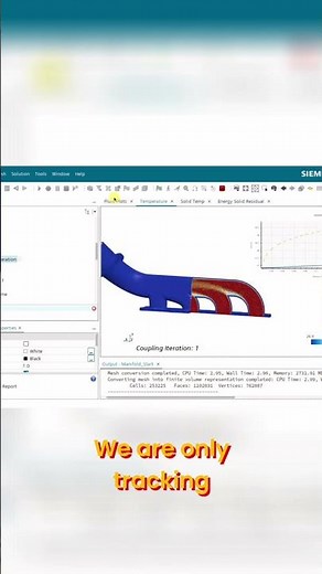 Solid Heat Conduction: Thermal Energy Simulation Explained #shorts