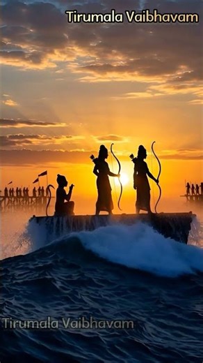 Jai Shri Ram Sri Rama Setu Bandhan. 🙏🏻🙏🏻🙏🏻 #sriram #jaishreeram