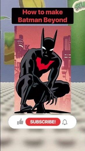 How to make Batman Beyond #lego #batman #dc #batmanbeyond