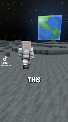 This mod lets you travel to the moon!! #minecraft