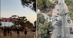 Los videos apocalípticos de la fiesta electrónica en la que los terroristas de Hamas secuestraron y masacraron a cientos de israelíes