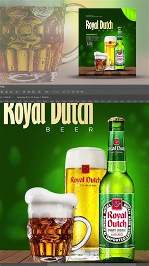 Beer Flyer Design in Photoshop