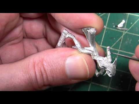 The Basics: How to Remove Flash & Seam Lines from Miniatures
