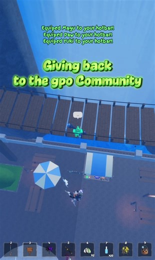 server will be done today or tomorrow #gpo #roblox #grandpieceonline