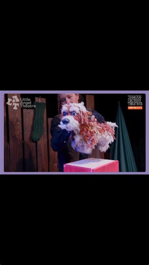 Puppet Place on Instagram: "Check out 'Scruff Christmas Adventure' now on @tobaccofactorytheatres What a charming one person show staring some lovely puppets. We took two little ones to see it (6 and 3) and they loved Scruff and the Elf. There was lots of giggles and smiles, a nice chill show to start the Christmas season! 🐕🦌🐕 About the Show It’s Christmas Eve, and Scruff the puppy can’t sleep. He whines and worries – how can a little dog like him find a totally paw-some gift for his owner? H