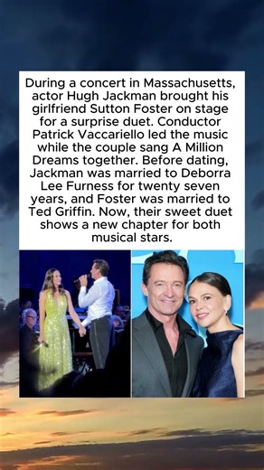 Hugh Jackman and Sutton Foster Perform Surprise Musical Duet #HughJackman #SuttonFoster