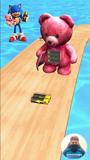 HELP! PIKACHU NEED BATTERY🔋😭 BATTERY RUSH 3D EPIC GAMEPLAY! #shorts​ #gaming​ #youtubeshorts​ #games