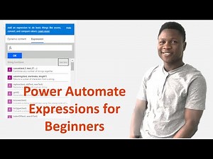 Power Automate Expression for Beginners_Expression 101