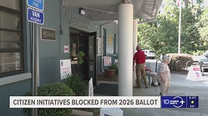 Citizen initiatives in Florida won't be included in the 2026 ballot