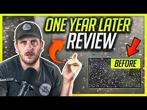 DIY Garage Floor Black Epoxy: ONE YEAR LATER