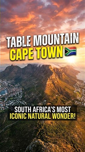 Table Mountain, Cape Town 🇿🇦 | South Africa’s Most Iconic Natural Wonder