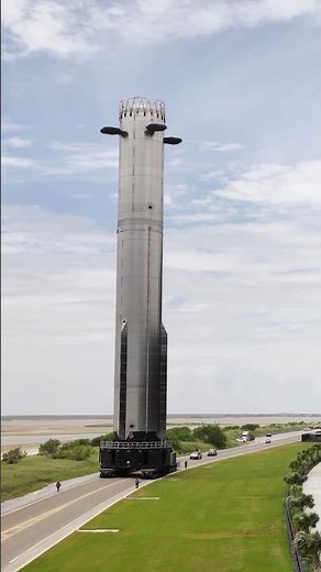 Super Heavy Booster Rolls to Starbase Pad for Flight 13 Testing 🚀