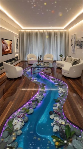 From Raw Room to Luxury Epoxy River Living Space | Cinematic Renovation