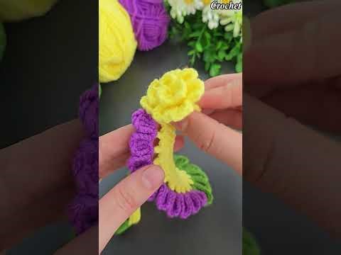 💕 AMAZING Crochet Flower 🌺 Step-by-Step Easy Tutorial | Beautiful & Simple Design