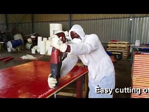 Cutting of Uretech Polyurethane Liners