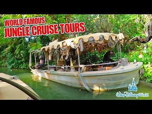 World Famous JUNGLE CRUISE Boat Tour | Adventureland at Disney's Magic Kingdom (2025) [4K]