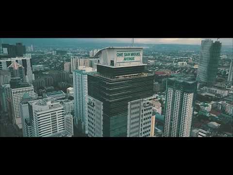 Drone shots of One San Miguel Avenue building in Ortigas Manila