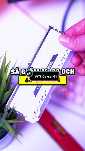 Hur tänker Corsair här egentligen? Corsairs nya RAM-kit på 24, 48 och 96 gigabyte har skakat om PC-byggarvärlden. Glöm 16, 32 och 64 GB RAM, nu har vi en helt ny standard. Andra PC-tillverkare förväntas snart följa efter, vilket markerar en ny era för RAM-kapacitet i datorer. Häng med på den spännande utvecklingen i PC-byggande! #FYP #Viral #PCbuild #PC