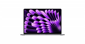 Apple MacBook Air 15-inch (2024) – M3 with 8-core CPU / 24GB RAM / 512GB SSD / 10-core GPU / macOS Sonoma / English Keyboard / Space Grey / Middle East Version