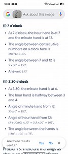 Calculate the angle between the hour and minute hands on a cloc... | Filo
