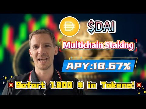 Cashflow im Bärenmarkt: stake DAI im Dai Stablecoin für verlässliches APY 18.67%%