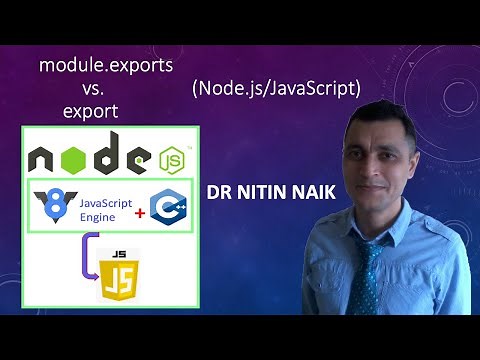 5 module.exports vs. export in Node.js and JavaScript