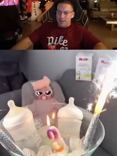 Baka prase reaguje na bebu koja slusa betmena #viral #fyp #goviral #clipfarm #baka #bakaprase