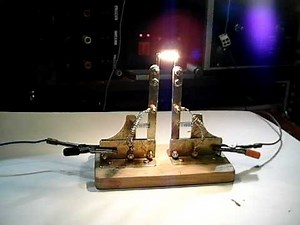 Nernst Lamp - incadescent lamp operating in air